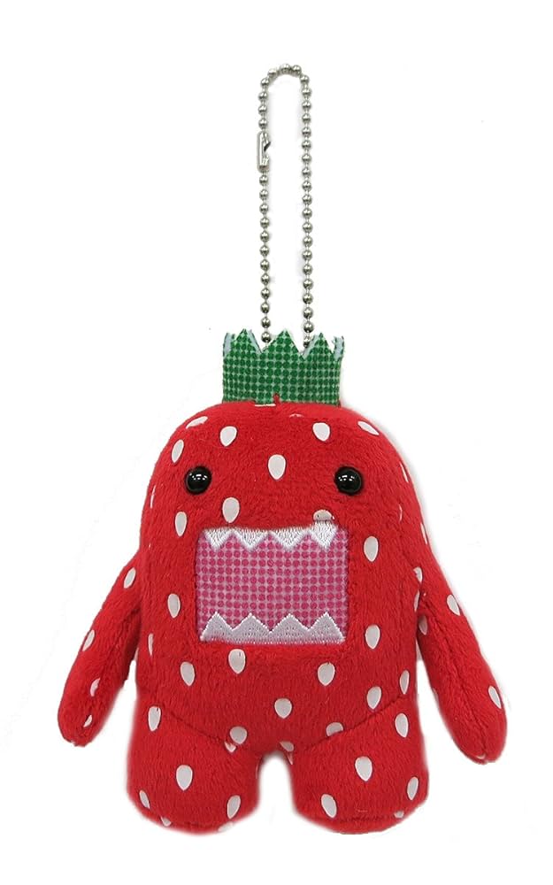 Amazon.co.jp: どーもくん15thイチゴマスコット : おもちゃ